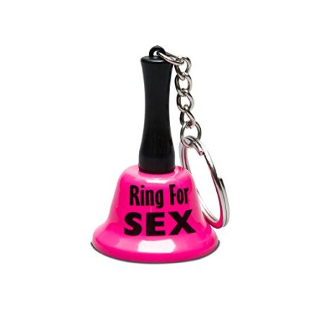 Szexcsengő kicsi kulcstartó PINK SEX