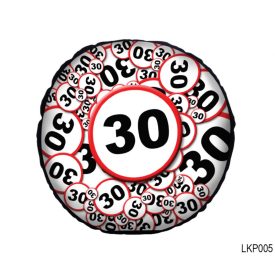 Kör párna Szülinap sebességkorlátozó 30