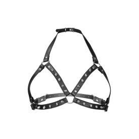 SEXY CHEST HARNESS fekete uniszex testhám