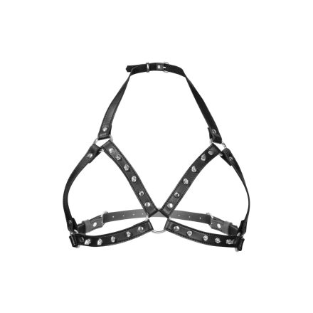 SEXY CHEST HARNESS fekete uniszex testhám