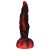 OgazR Hell Dong- barázdált dildó - 20 cm (piros)
