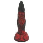 OgazR Hell Dong- barázdált dildó - 20 cm (piros)