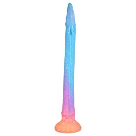 OgazR XXL Eel - foszforeszkáló anál dildó - 47 cm (pink)