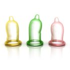 COLOR színes ízesített gumióvszer 12db