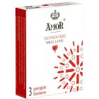 Amor wild love pontozott pöttyös óvszer 3db