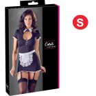 COTTELLI - HARISNYATARTÓS SZOBALÁNY RUHA (FEKETE-FEHÉR) S