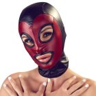 BAD KITTY - SZÍVES, FÉNYES ÁLARC - FEKETE-PIROS (S-L)