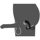 REBEL - 3 RÉSZES PROSZTATA DILDÓ SZETT (FEKETE)