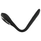 Penis Plug Dilator - akkus, vibrációs dilátor (1,1cm) - fekete