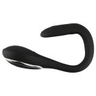 Penis Plug Dilator - akkus, vibrációs dilátor (1,1cm) - fekete