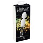 Liaison Wand - szilikon-üveg LED-es vibrátor 