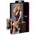 Cottelli Plus Size - fényes-csipke ruha (fekete) XXL