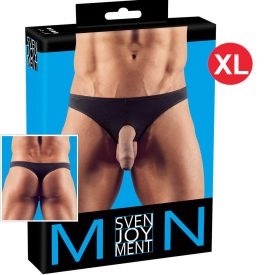 Showmaster tanga férfiaknak (fekete) XL