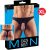 Showmaster tanga férfiaknak (fekete) XL
