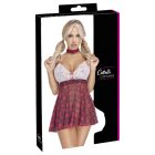 Cottelli - diáklány jelmez (piros-fehér) L