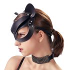 Bad Kitty - műbőr, strasszos cicamaszk (fekete)