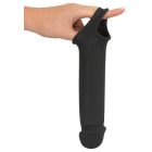 Rebel - akkus rádiós vibrációs vastagító hosszabbító péniszköpeny