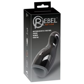   Rebel - akkus fel-le mozgó vibrációs melegíthető érintésmentes maszturbátor