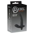 REBEL NAUGHTY FINGER - PROSZTATA VIBRÁTOR (FEKETE)