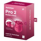 Satisfyer Pro 2 Rose Modern - léghullámos csiklóizgató 
