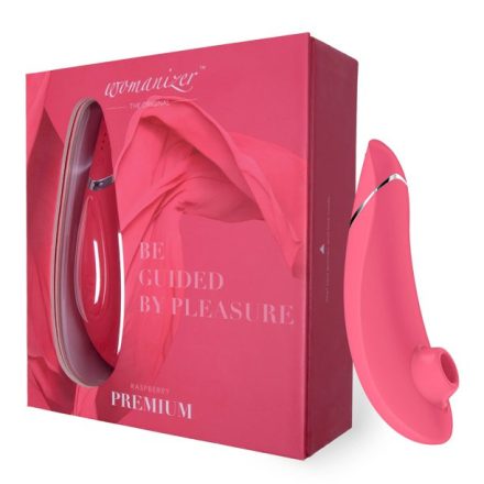Womanizer Premium - vízálló csiklóizgató (korall pink)