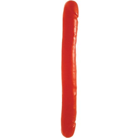 SoReal - kétvégű dildó (piros)