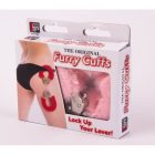 Rózsaszín bilincs extra erős fém plüss borítással