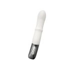TITANZ 7" SILICONE RECHARGEABLE VIBRATOR IN IVORY WHITE multifunkciós g-pont vibrátor