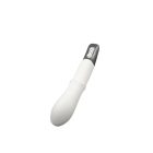 TITANZ 7" SILICONE RECHARGEABLE VIBRATOR IN IVORY WHITE multifunkciós g-pont vibrátor