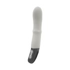 TITANZ 7" SILICONE RECHARGEABLE VIBRATOR IN IVORY WHITE multifunkciós g-pont vibrátor
