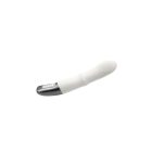 TITANZ 7" SILICONE RECHARGEABLE VIBRATOR IN IVORY WHITE multifunkciós g-pont vibrátor