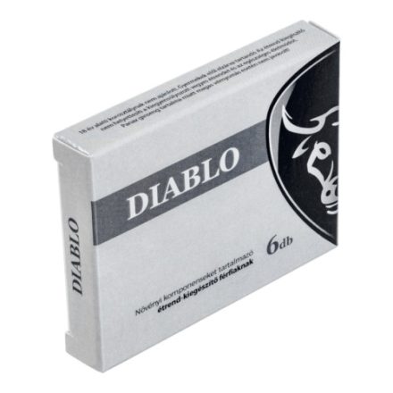 Diablo 6db étrendkiegészítő férfiaknak (extra erős)