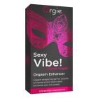 ORGIE SEXY VIBE ORGASM - UNISZEX FOLYÉKONY VIBRÁTOR (15ML)