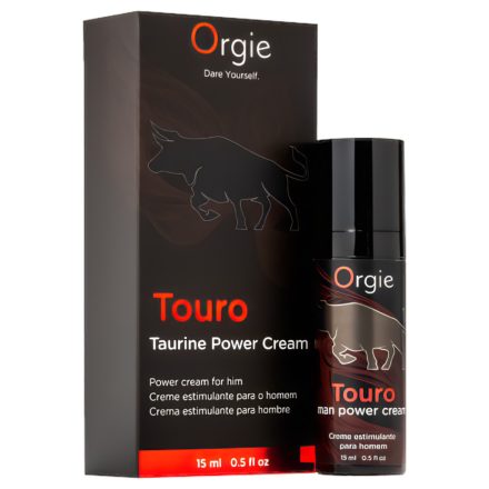 Orgie Touro Power - erekció fokozó krém (15 ml)