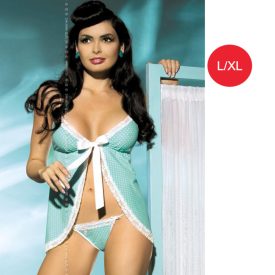 VÉGKIÁRUSÍTÁS  Obsessive - Dottie babydoll L/XL