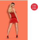 Obsessive Lovica tűzpiros hálóing 2XL/3XL