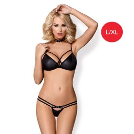 Obsessive 823-SET-1 -3 részes szett L/XL