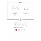 Obsessive 823-SET-1 -3 részes szett L/XL