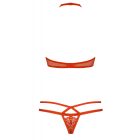 Obsessive 838-SET-3 melltartó & bugyi S/M