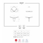 Obsessive 838-SET-3 melltartó & bugyi S/M