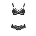 Obsessive 860-SET-1 - merevítős melltartó & tanga L/XL