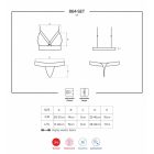 Obsessive 864-SET-1 - melltartó & tanga L/XL