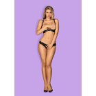 Obsessive Luvae - melltartó & nyitott tanga L/XL