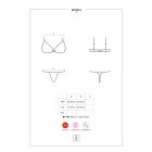 Obsessive Arisha - melltartó & tanga S/M