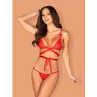 Obsessive Lovlea set piros, két részes L/XL