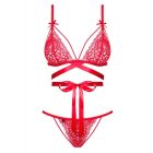 Obsessive Lovlea set piros, két részes L/XL