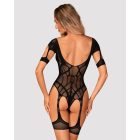 Obsessive G334 Bodystocking fekete cicaruha S-L