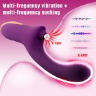 Sucking G Spot Vibrator Purple szívós, rezgős G-pont vibrátor