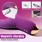 Sucking G Spot Vibrator Purple szívós, rezgős G-pont vibrátor