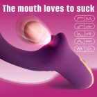 Sucking G Spot Vibrator Purple szívós, rezgős G-pont vibrátor